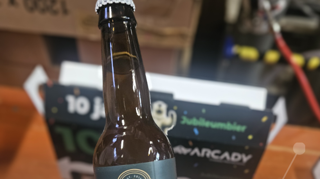 Ijsbeer Campagne Arcady, ons eigen jubileumbiertje