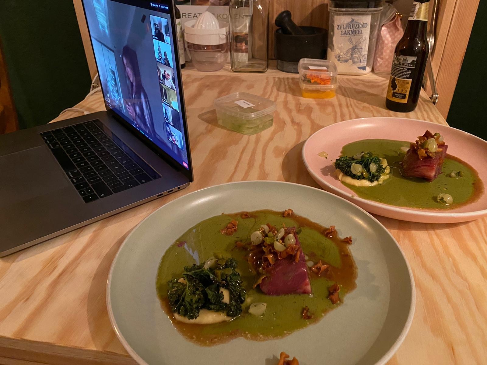 Online kerstdiner arcady